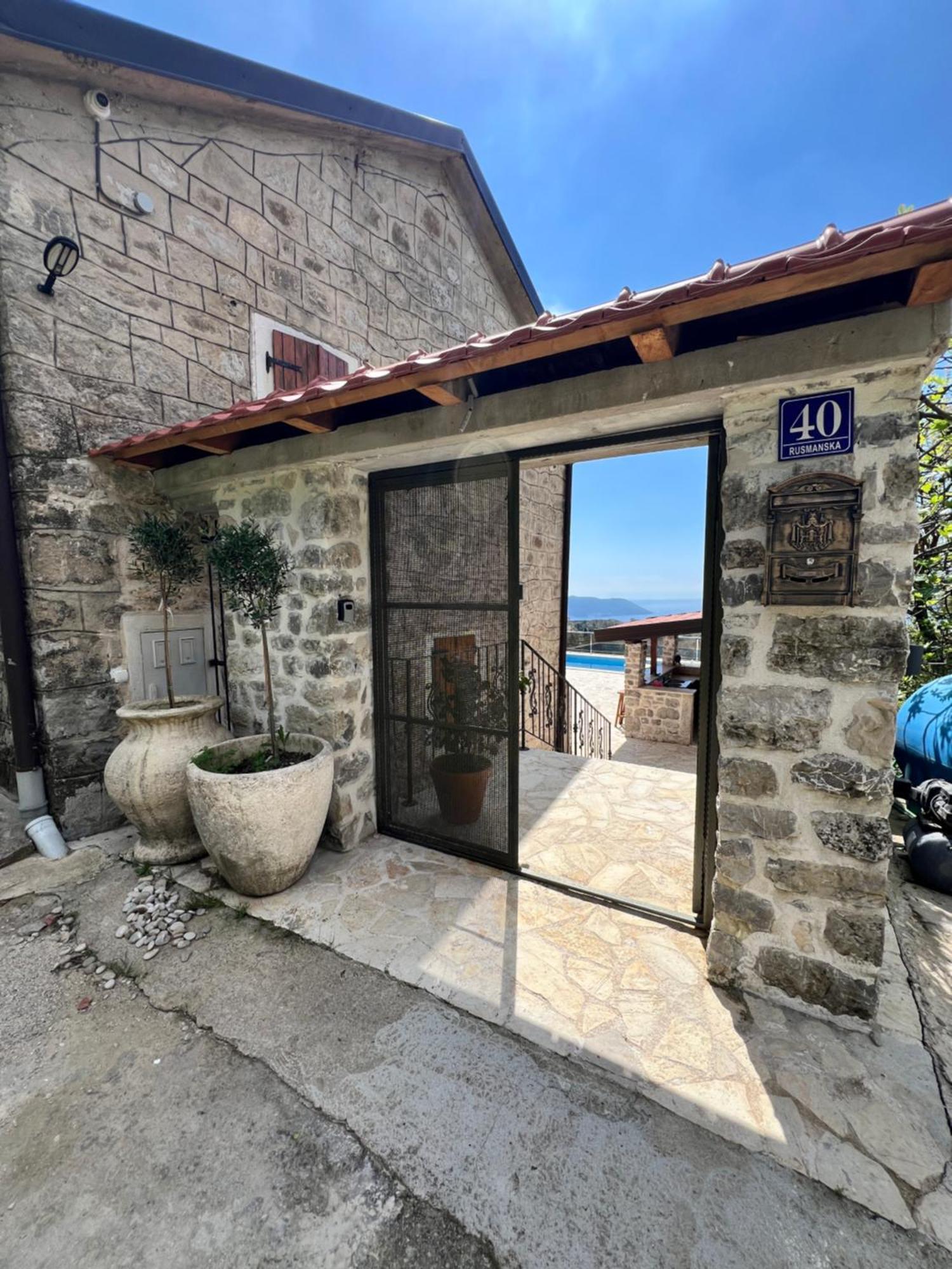 Vila Bella Vista Herceg Novi Eksteriør bilde
